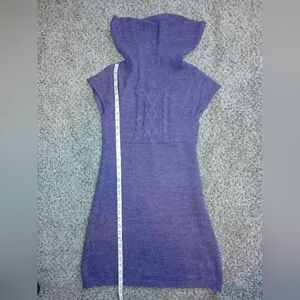 Mudd Sweater Dress Y2K 90s Vintage Cable Knit Cowl Dress Large